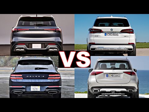 2022 Infiniti Qx60, Genesis Gv80, Mercedes Gle, Bmw X5, Audi Q7 U0026 Lincoln Aviator (full Review) Qx60