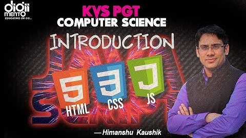 JS 00 Introduction to Java Script (in Hindi) KVS PGT Computer Science