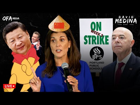 🔴 LIVE - DML - China's soft invasion, Nikki Haley sucks, PPS Strike week 3, Mayorkas escapes