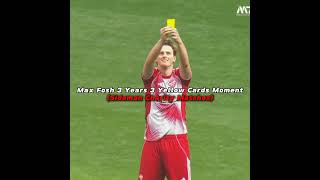 "Max Fosh 3 years 3 yellow cards moment ft- sideman charity" ||#viral#subscribemychannel#maxfosh#fyp