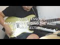TUTORIAL PAMUNGKAS - RIDING THE WAVE GITAR SOLO // QUICK LESSON
