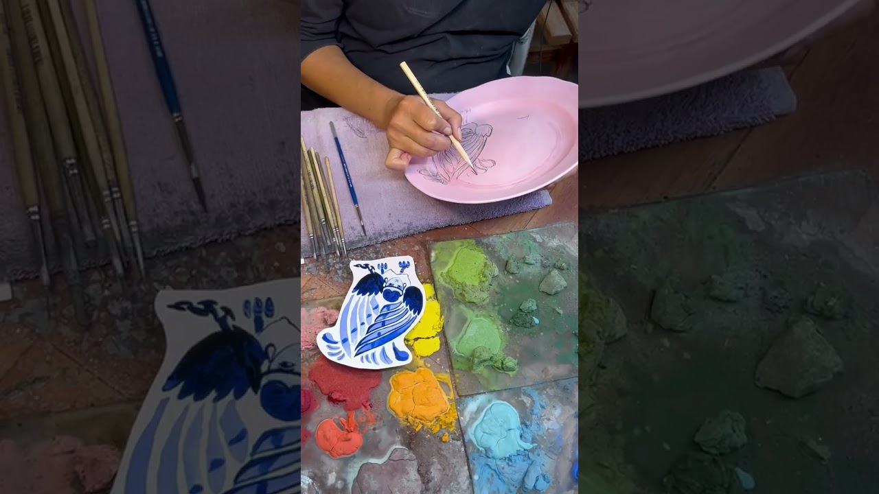 Навели шороху в живописном цехе 😀