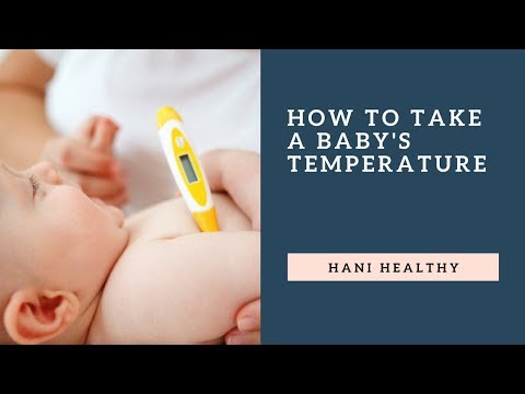 How to take a baby's temperature