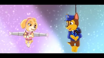 ✨Paw Patrol Performs Rewrite the Stars✨ - Chase and Skye Cover (PROJECT REWRITE) 4K