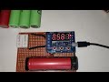 18650 Battery Capacity tester,Old laptop 18650 battery discharge test with ZB2L3 TESTING CIRCUIT