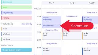 Create Your Study Timetable in Shovel 3.0 screenshot 4