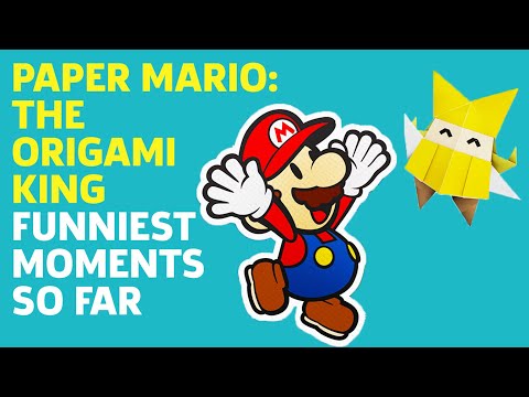 Paper Mario: The Origami King - Funniest Moments So Far