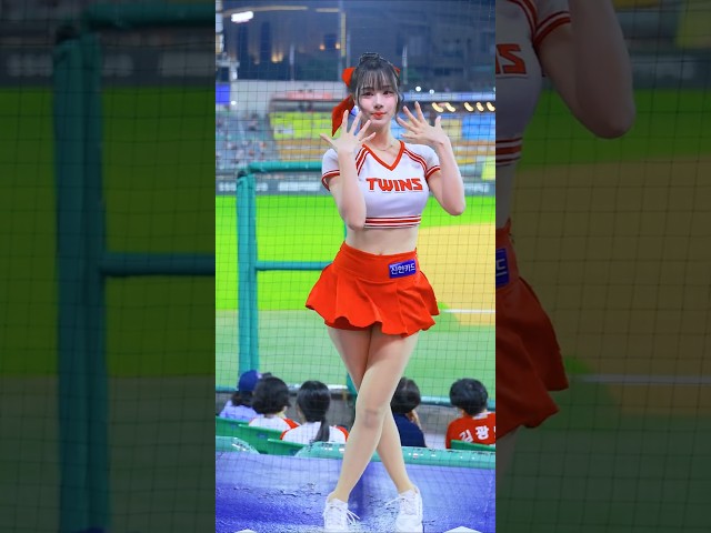 lg트윈스 高藝池 고예지치어리더 lemonade tang 3 공연 직캠 #shorts #고예지 #치어리더 #lg트윈스 #아웃송 #高藝池