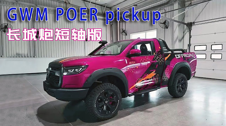 GWM POER Standard cab pickup 2022 长城“迫击炮”皮卡亮相，轴距2.75m，2.0T扭矩380nm，全新分时四驱！ - 天天要闻