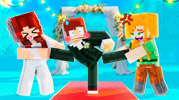 Love Curse JJ Sister vs Alex Getting Married? - JJ & Mikey Animation