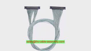Bespoke Wire Harness Jae Cable Connector Jq1P-12V-F Custom Harness Assembly Engineering Resource