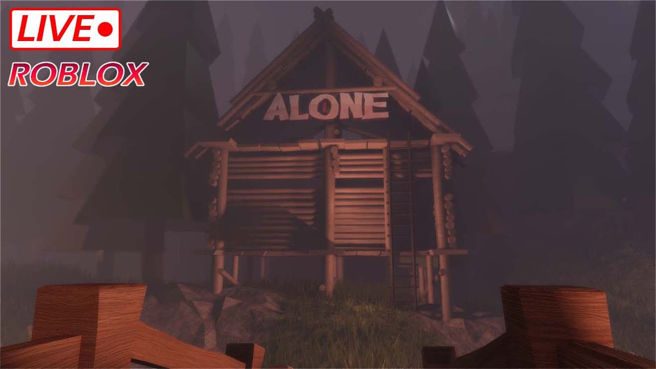 LIVE ROBLOX Alone The Intruder YouTube 