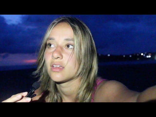 ASMR beach sunset storytelling softspoken in Mexico by NicoolASMR