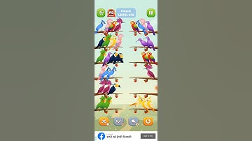 Bird sort puzzle walkthrough #viral #shorts #trending #short #birds