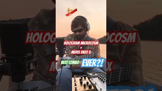 Hologram Microcosm and Meris Enzo X product review ON A ROWBOAT! Amazing Sounds! #guitarpedals