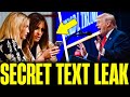 Leaked Flirty Texts Spark Trouble In Donald Trump S Marriage 