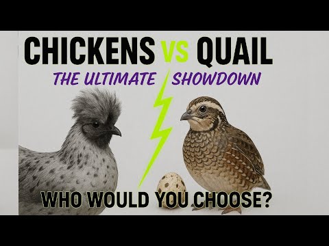 Chickens vs Quail The Ultimate Showdown by Double Trouble Homestead