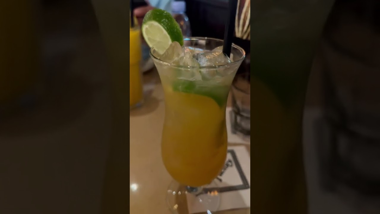 TROPICAL GINGER COOLER || REFRESHING DRINK 