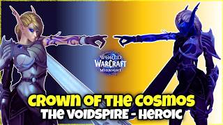 Not pretty, but it counts | Guild's First Crown of Cosmos HEROIC | The Voidspire | WoW Midnight