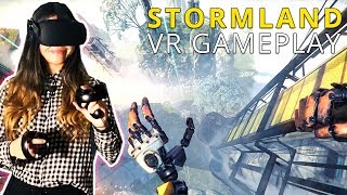 NEW OPEN WORLD CO-OP VR GAME! - Stormland VR Gameplay - Part 1 (Exclusive Demo from PAX West 2018)