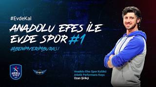 Supplementler Partnerliğinde Anadolu Efes ile Evde Spor #1