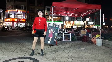 嘉義市街頭藝人～樺樺～故鄉的黃昏2022／3／2