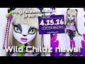 DOLL NEWS! Wild Childz RELEASE DATE! Ping preorder info + limited edition preorder! 