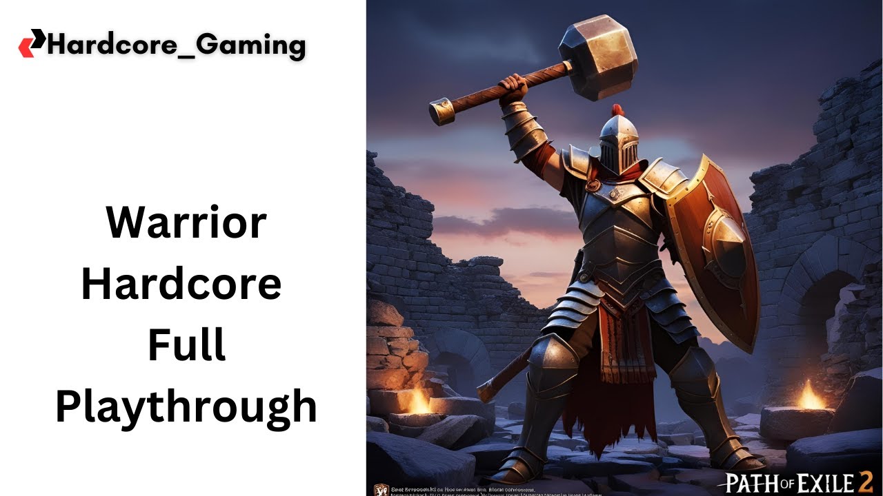 Path of Exile 2: Warrior HCSSF - Titan  energy shield