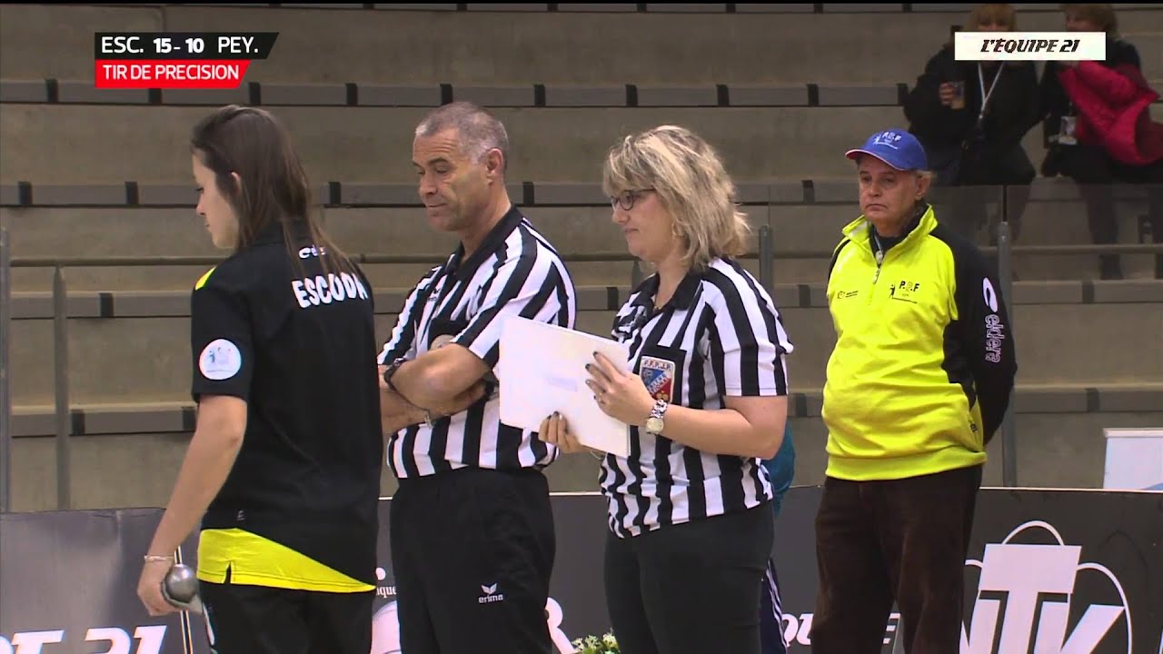 Miniature : PPF 2016 Pétanque Finale Tir de précision féminine
