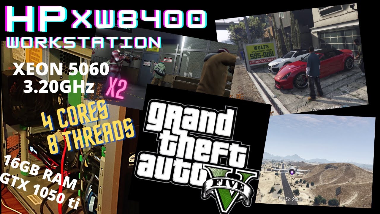 Dual 3.2GHz Xeon 5060 (Pentium Extreme) vs GTA V! | 2022 - YouTube