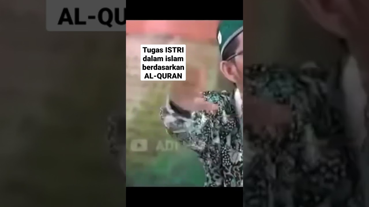 kewajiban istri dalam islam berdasarkan al-quran 