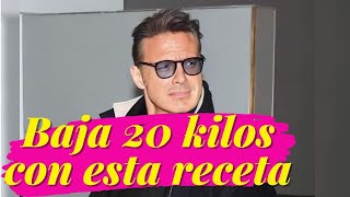 Luis Miguel bajó 20 kilos con ayuno intermitente