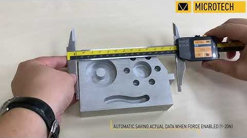 Computerized multi-force caliper with NIB jaws wireless