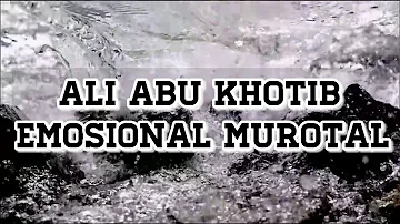 Ali Abu Khatib Lc - Ali Imron ayat 137- 142 Emotional murotal Al Qur'an