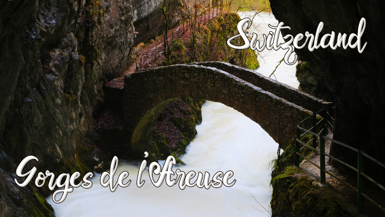 Amazing Nature Scenery | Gorges de l'Areuse | Areuse Gorge | Switzerland | Travel Video | Bravo Dada