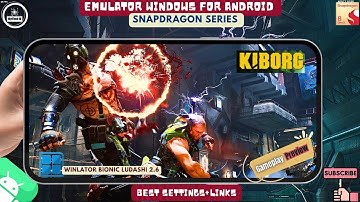 KIBORG ANDROID | WINLATOR LUDASHI BIONIC (ROG 8) #emulationdid 