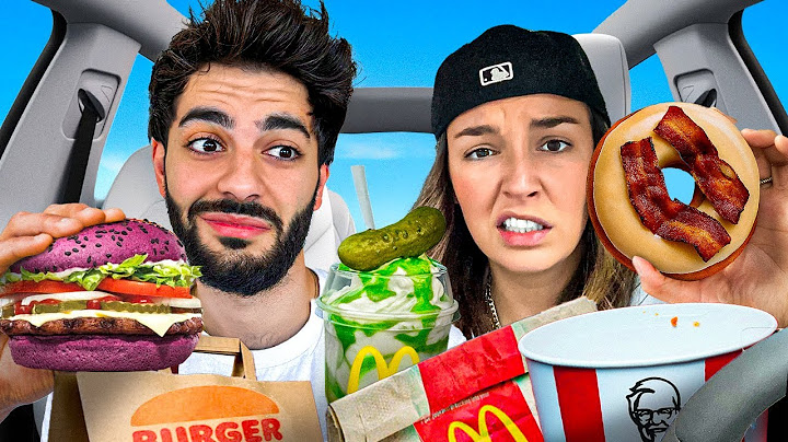 ON TESTE LES PIRES COMMANDES À L'AUTO (ft. Aly Brassard)