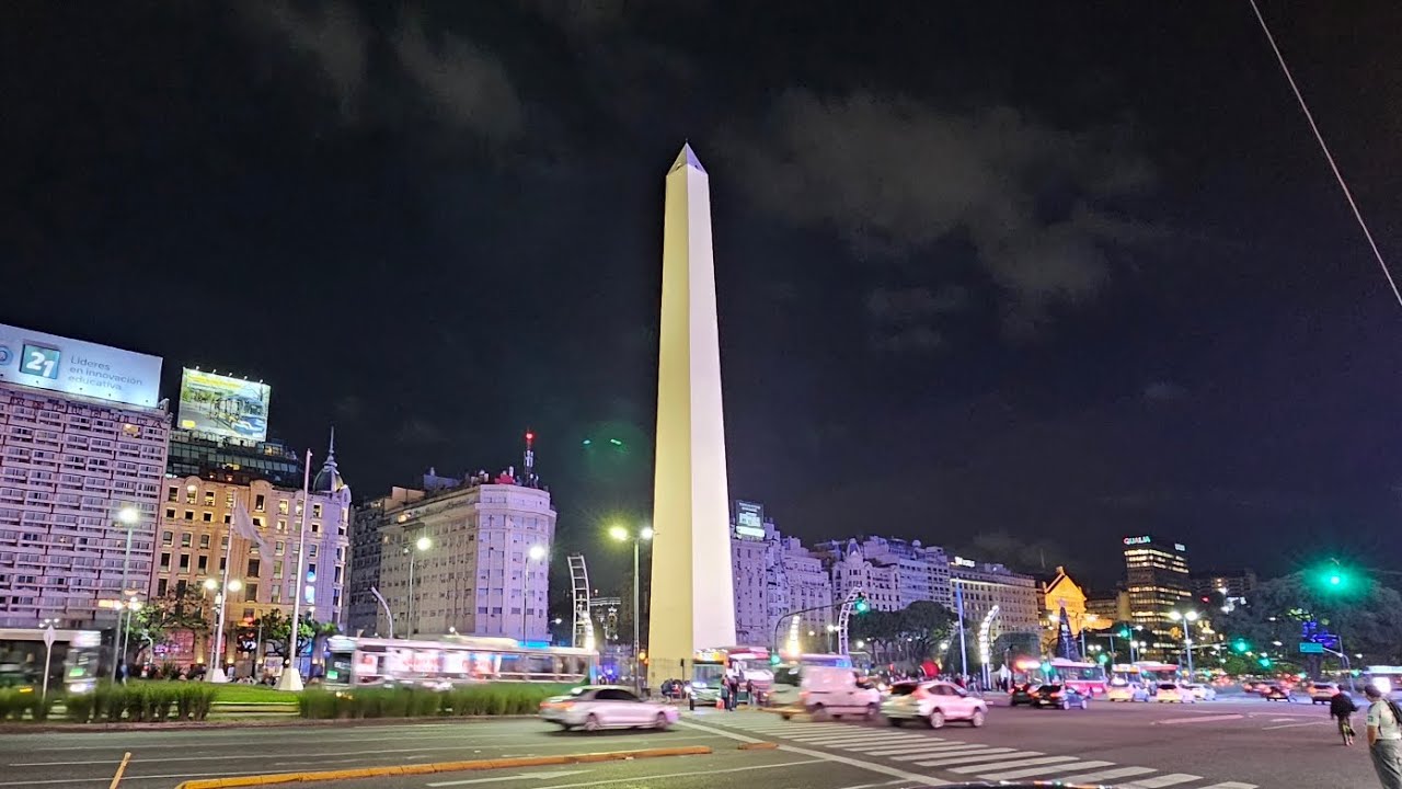 Buenos Aires Argentina beautiful evening walk December 9 2025