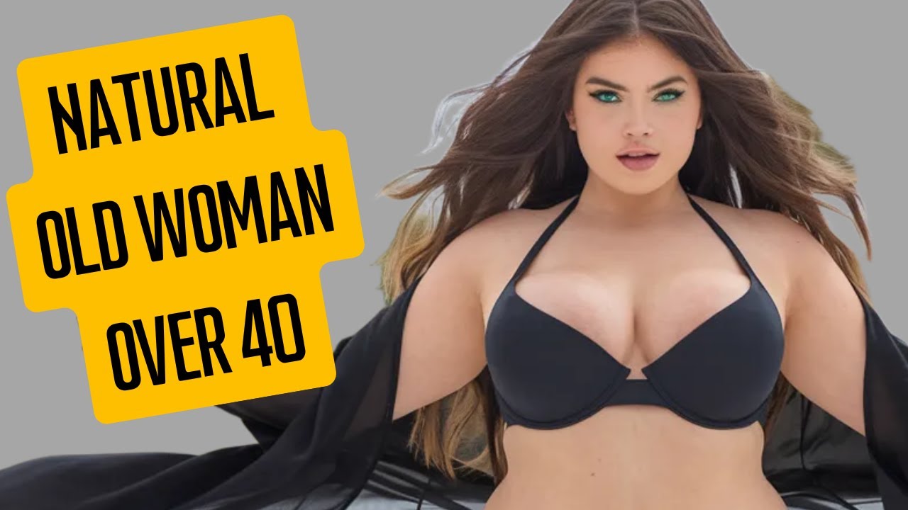 Natural Older Woman Over 40 Attractively