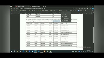 DBMS Question Set 05