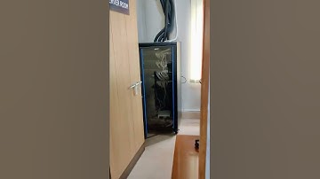 Server room cum visitors lounge video