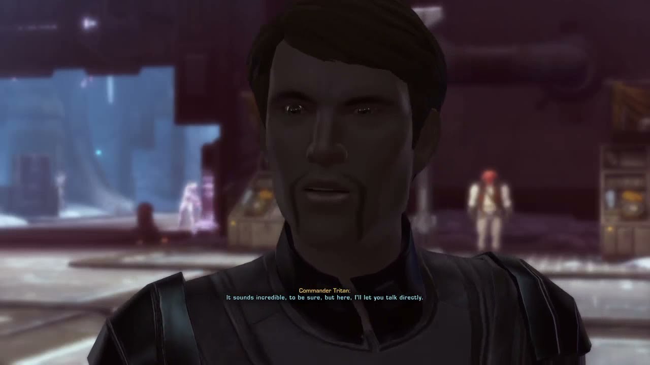 SWTOR Imperial Agent gets a Chiss Captain a big promotion