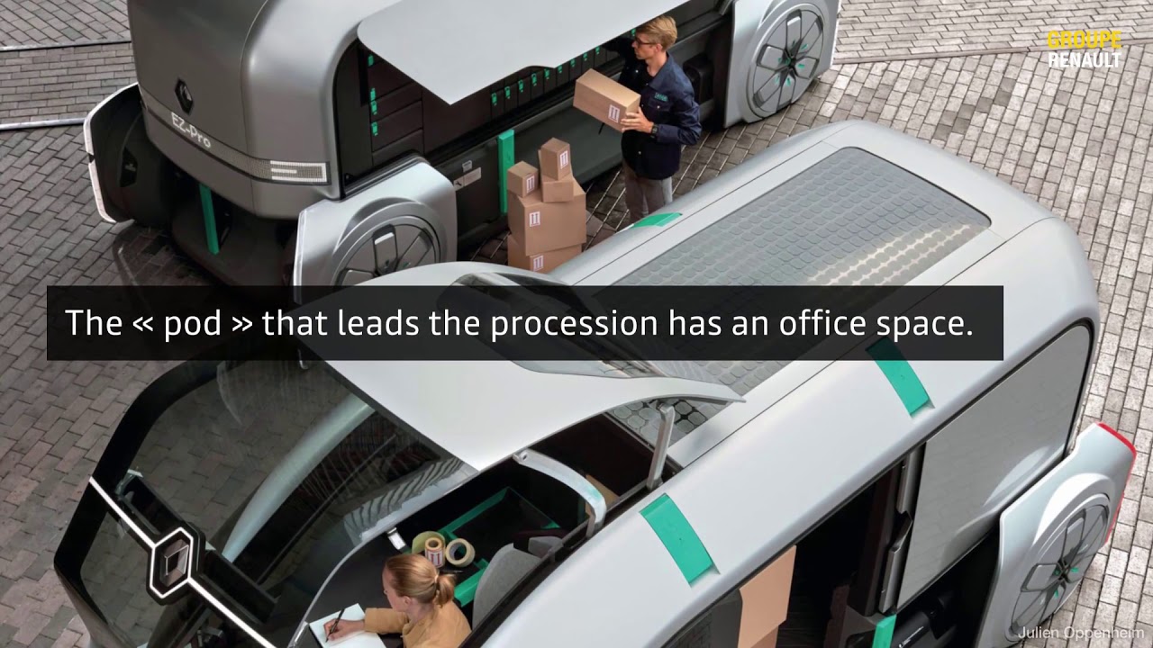 A trio of robot-vehicles signal the mobility of the future - 