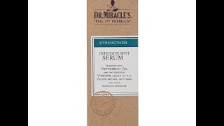 Dr  Miracle's Feel It Formula Intensive Spot Serum Hair & Scalp Treatment 4 fl oz