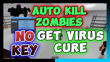 ZOMBIE LAB SCRIPT ROBLOX | Auto Get Virus, Cure And Weapon MOD #roblox