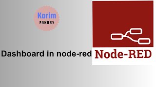 13- Dashboard in node red