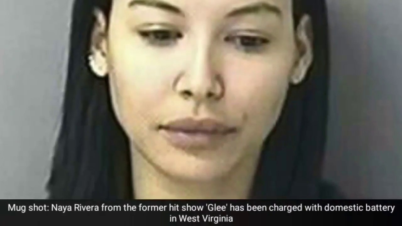Naya Rivera mugshot released after actress charged with domestic