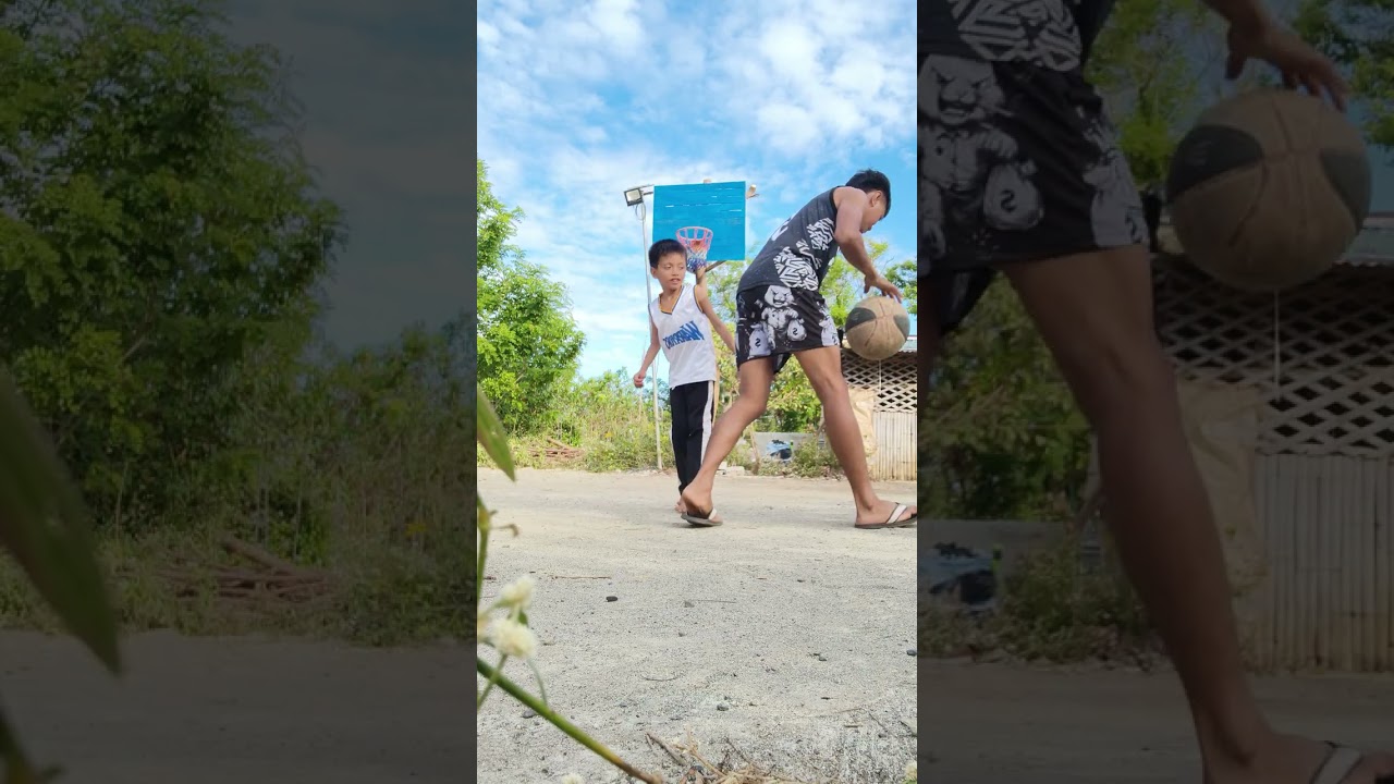 Nag 1v1 kami ni Ivern sa Basketball🏀