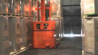 Rocla Agv In Use In Borealis Factory