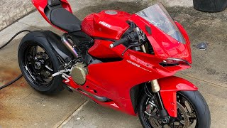 Ducati panigale 1299 on twisties